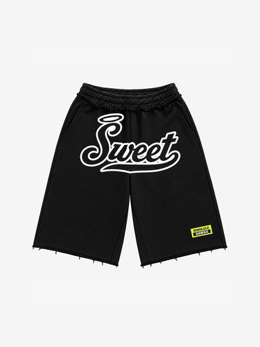 3/4 Cotton Pants (Black)
