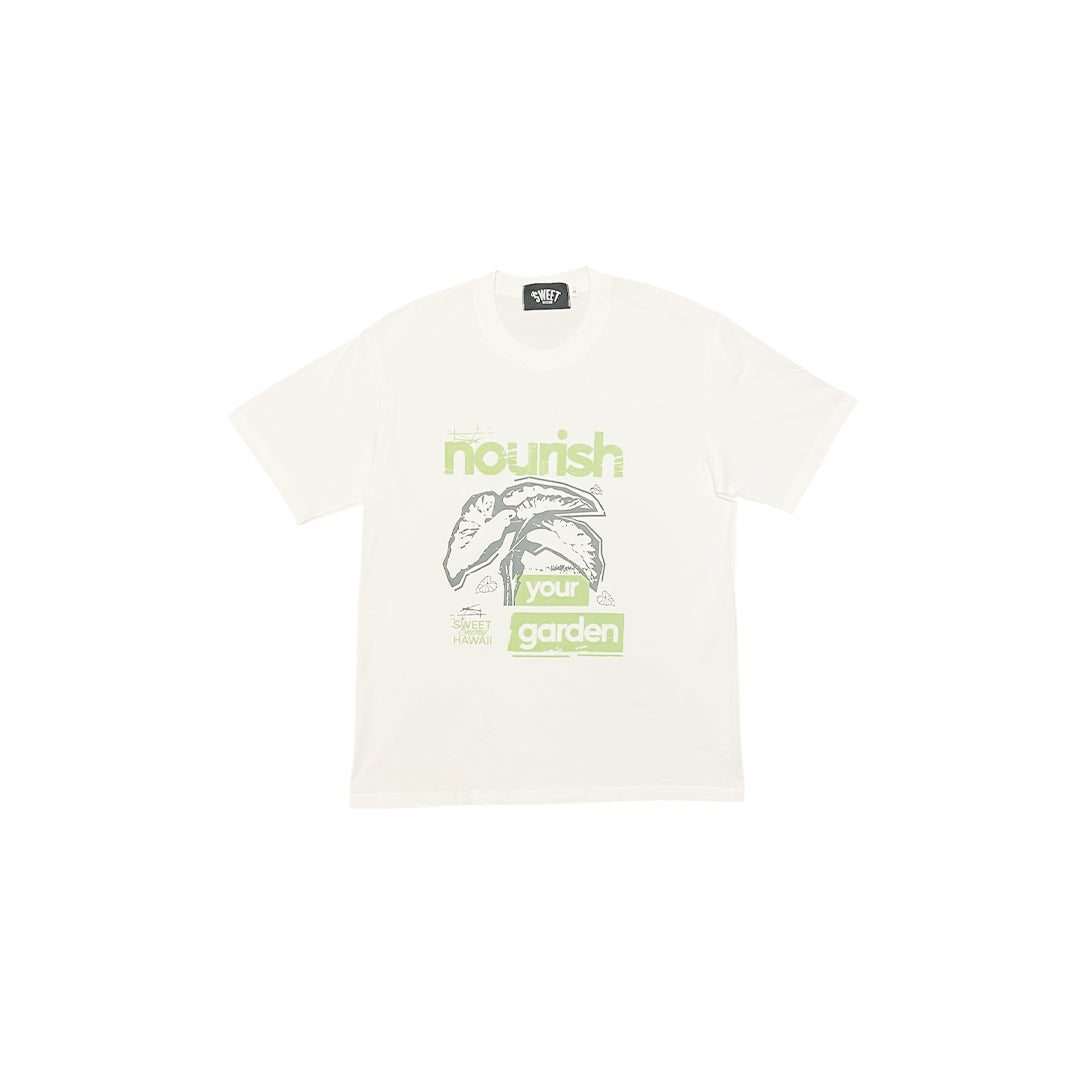 Nourish Your Garden Tee (White)
