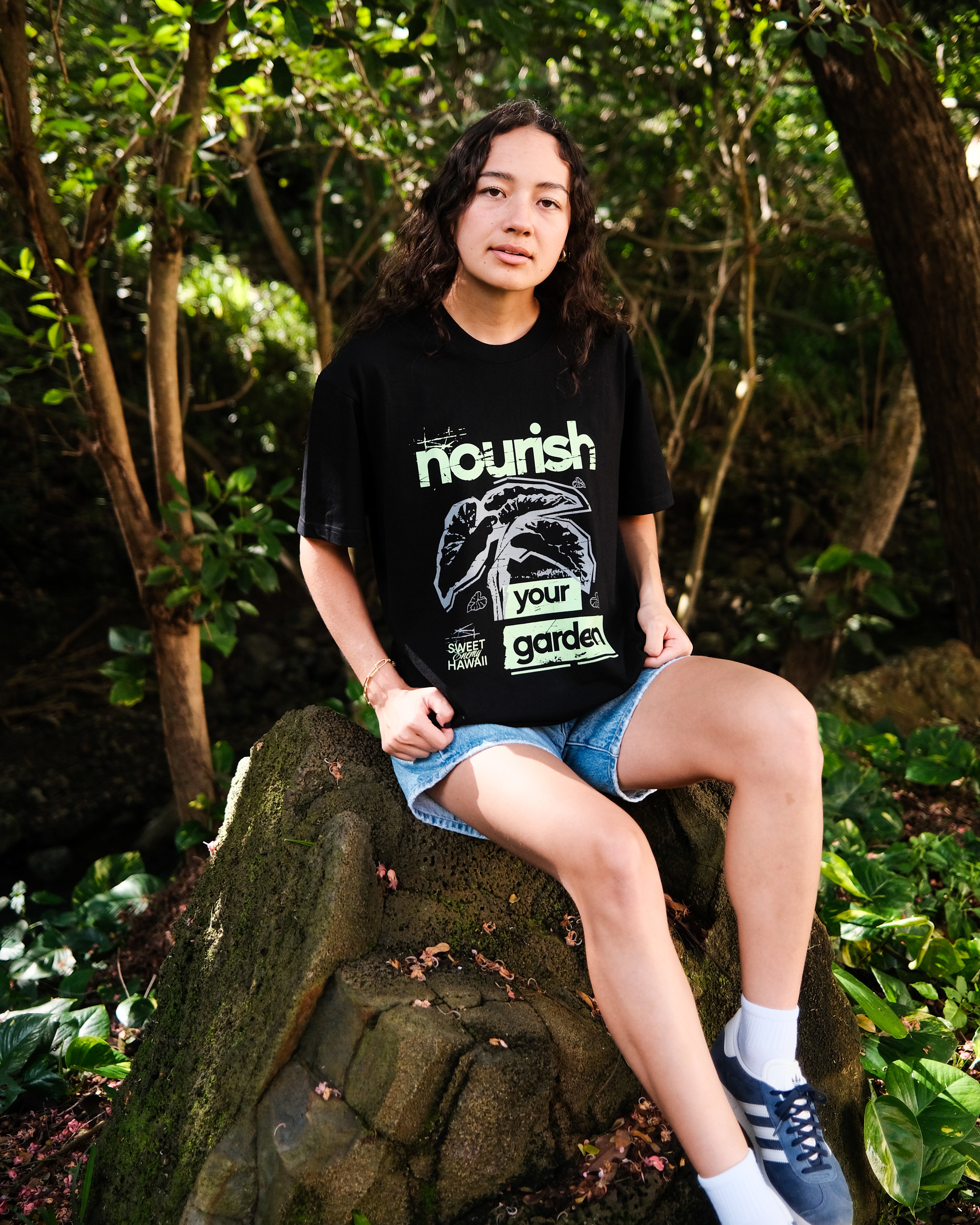Nourish Your Garden Tee (Black)