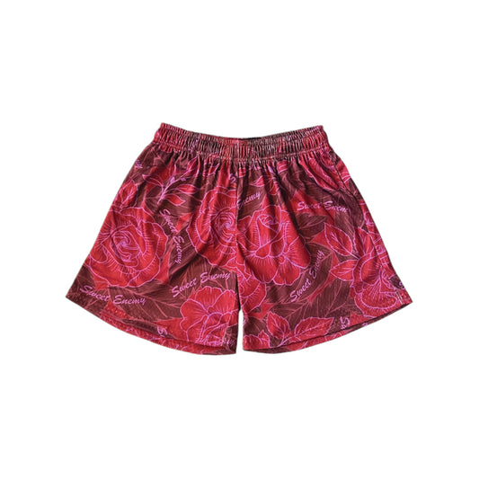 Sweet Rose Shorts (Red)