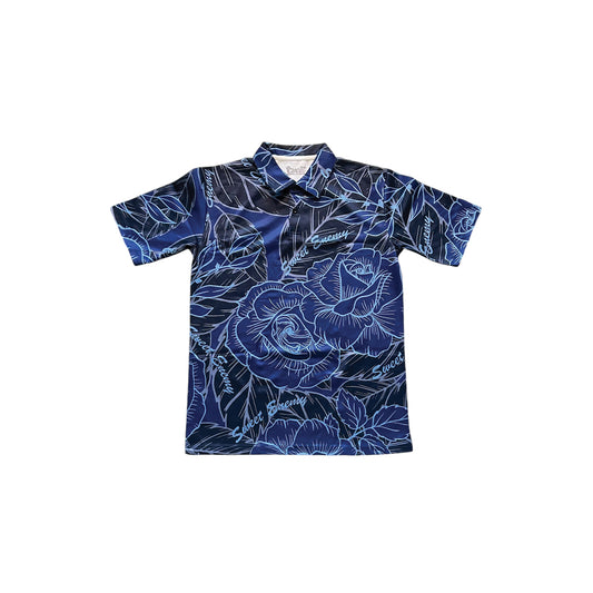 Sweet Rose Polo (Blue)