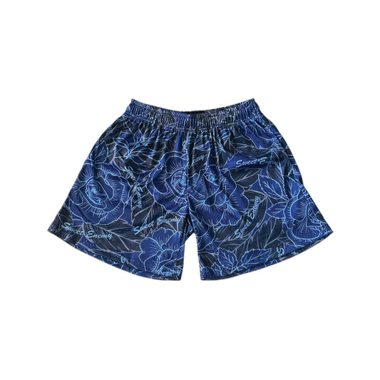 Sweet Rose Shorts (Blue)