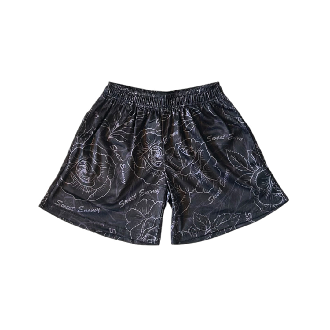 Sweet Rose Shorts (Black)