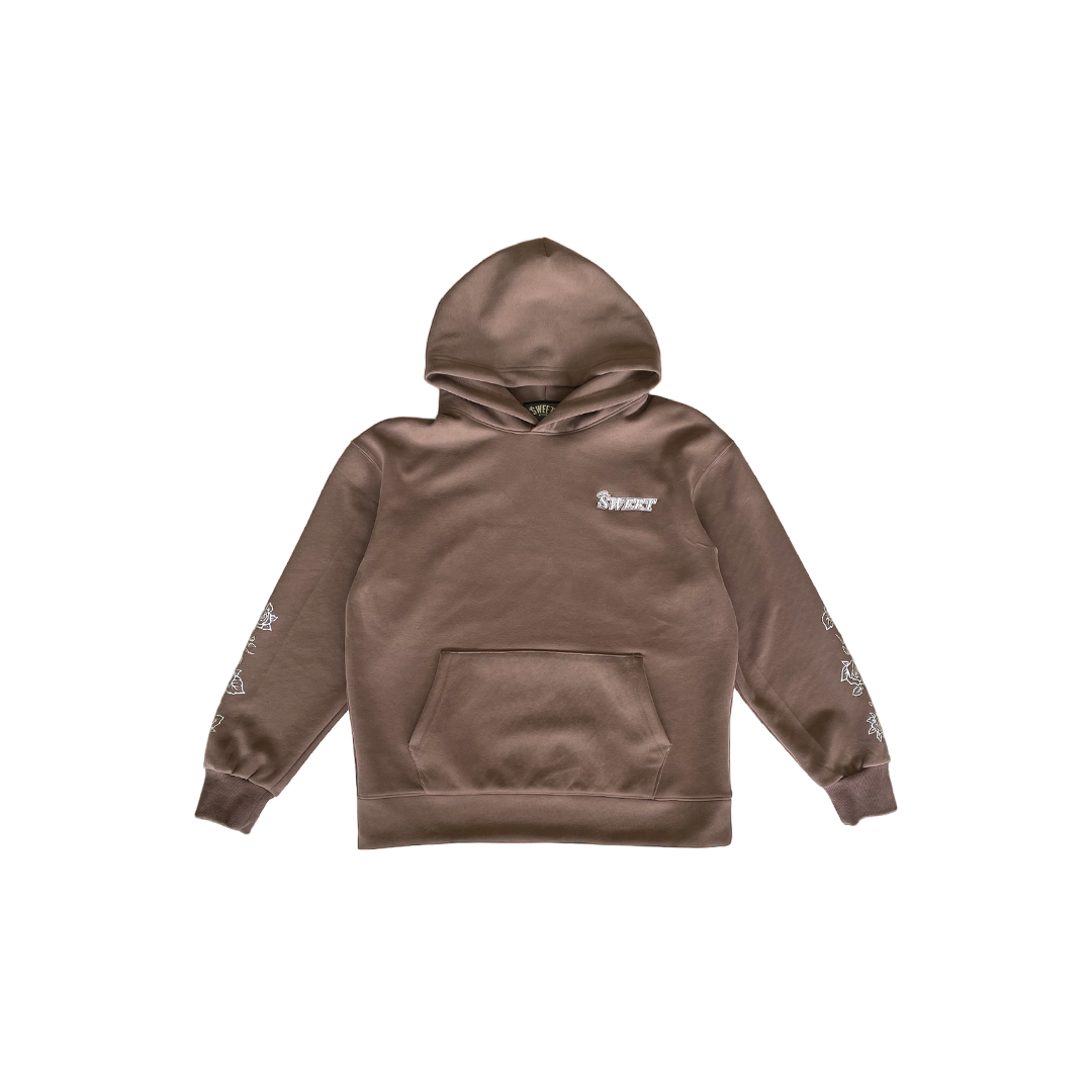 AW24 Embroidered Hoodie (Espresso)
