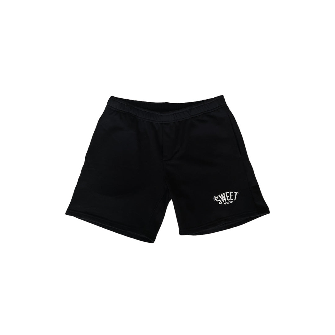 Embroidered Logo Shorts (Black)