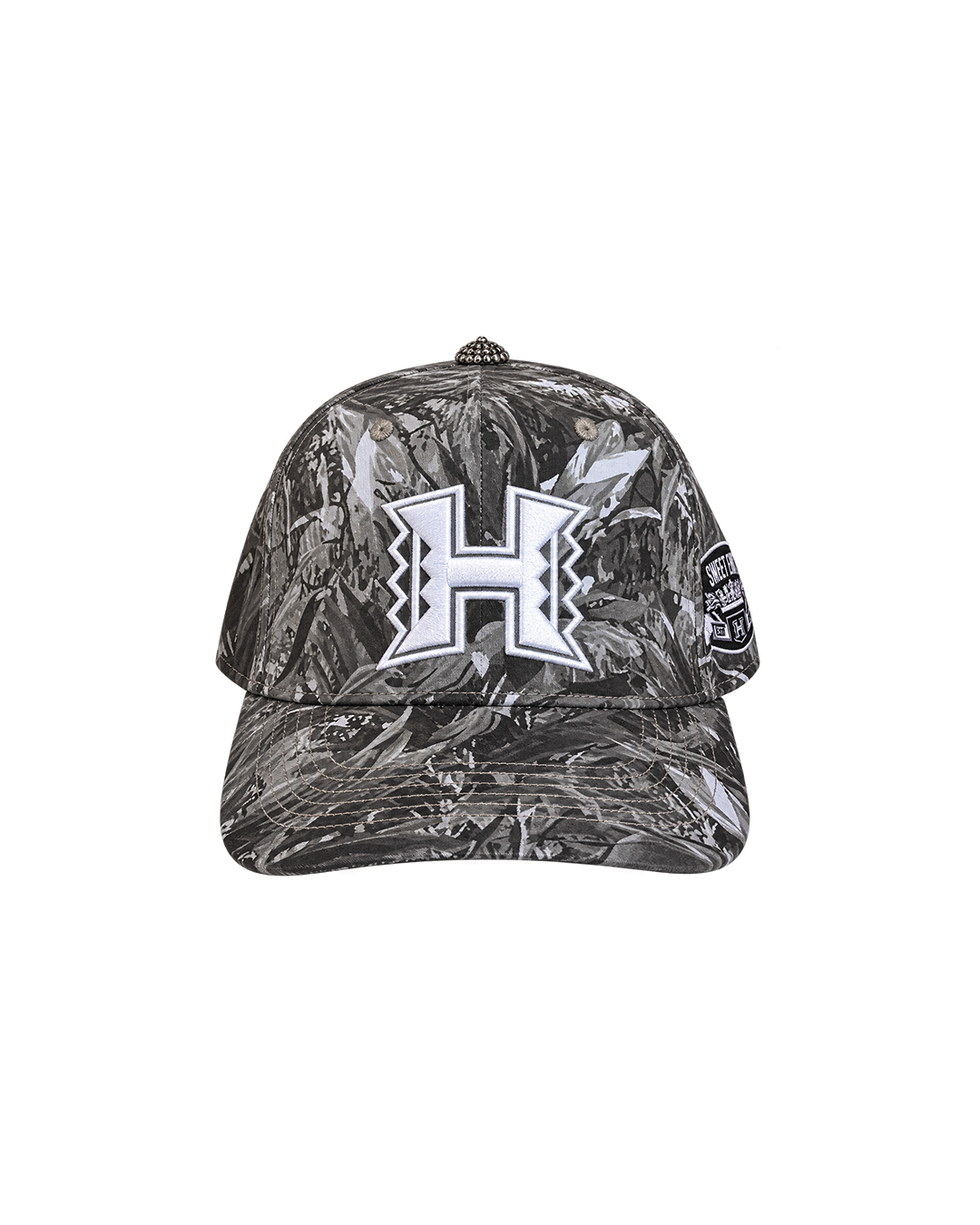 UH Ti Leaf Camo Snapback (Grey Tones)