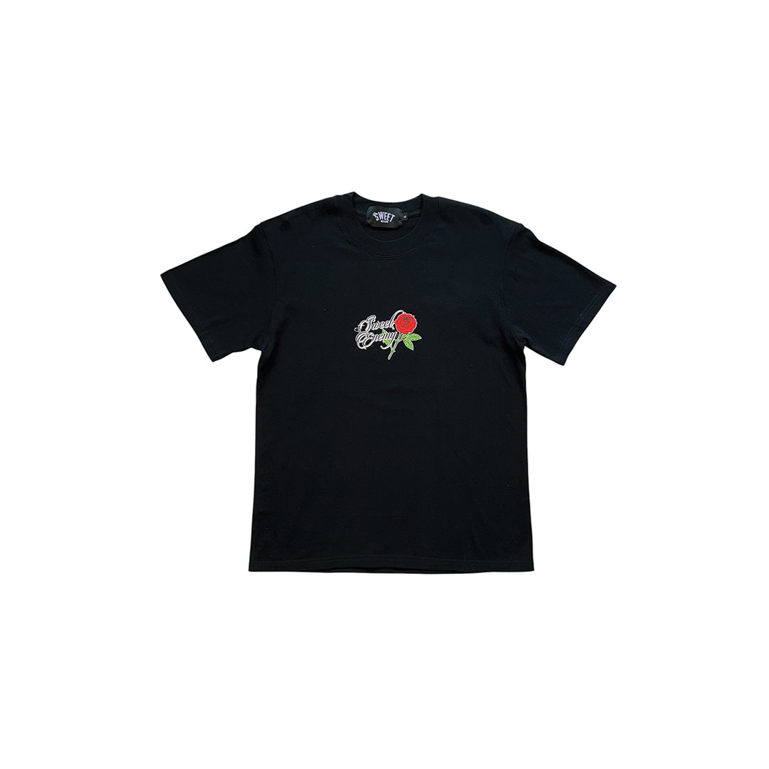 Rose Logo Tee (Black)