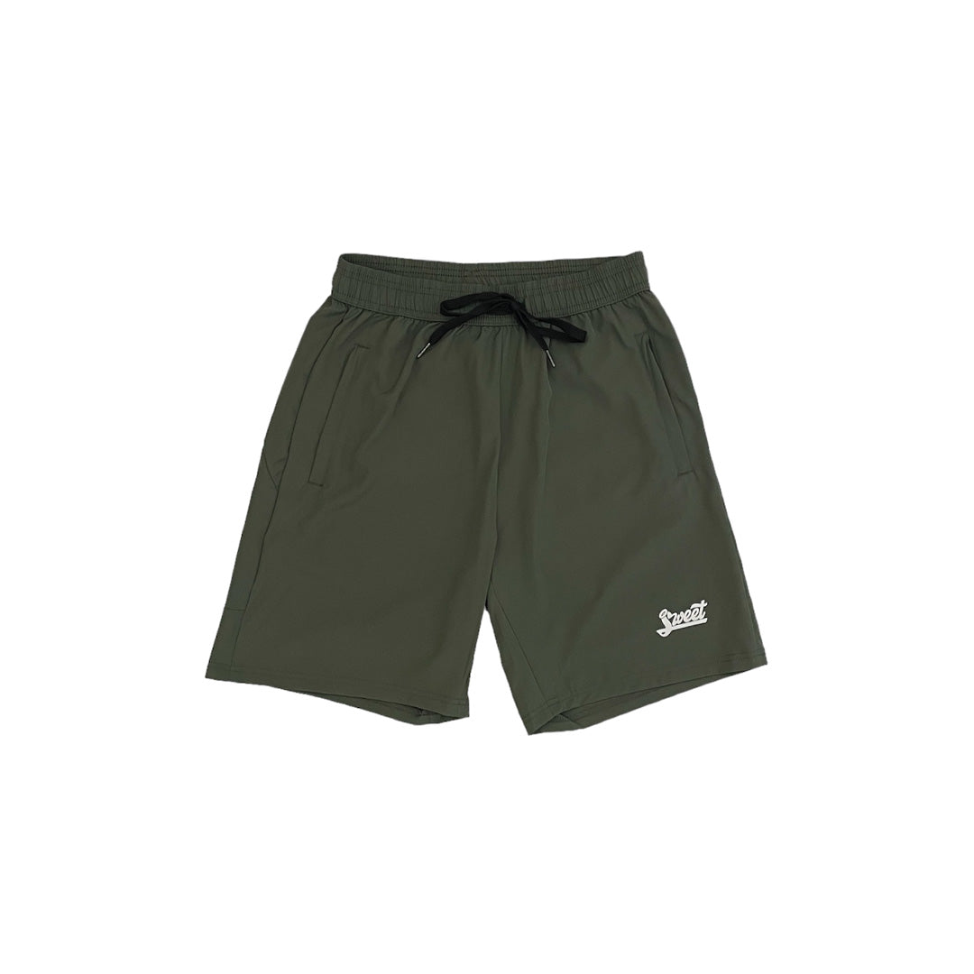 Men's Athletic Shorts (Military Green)