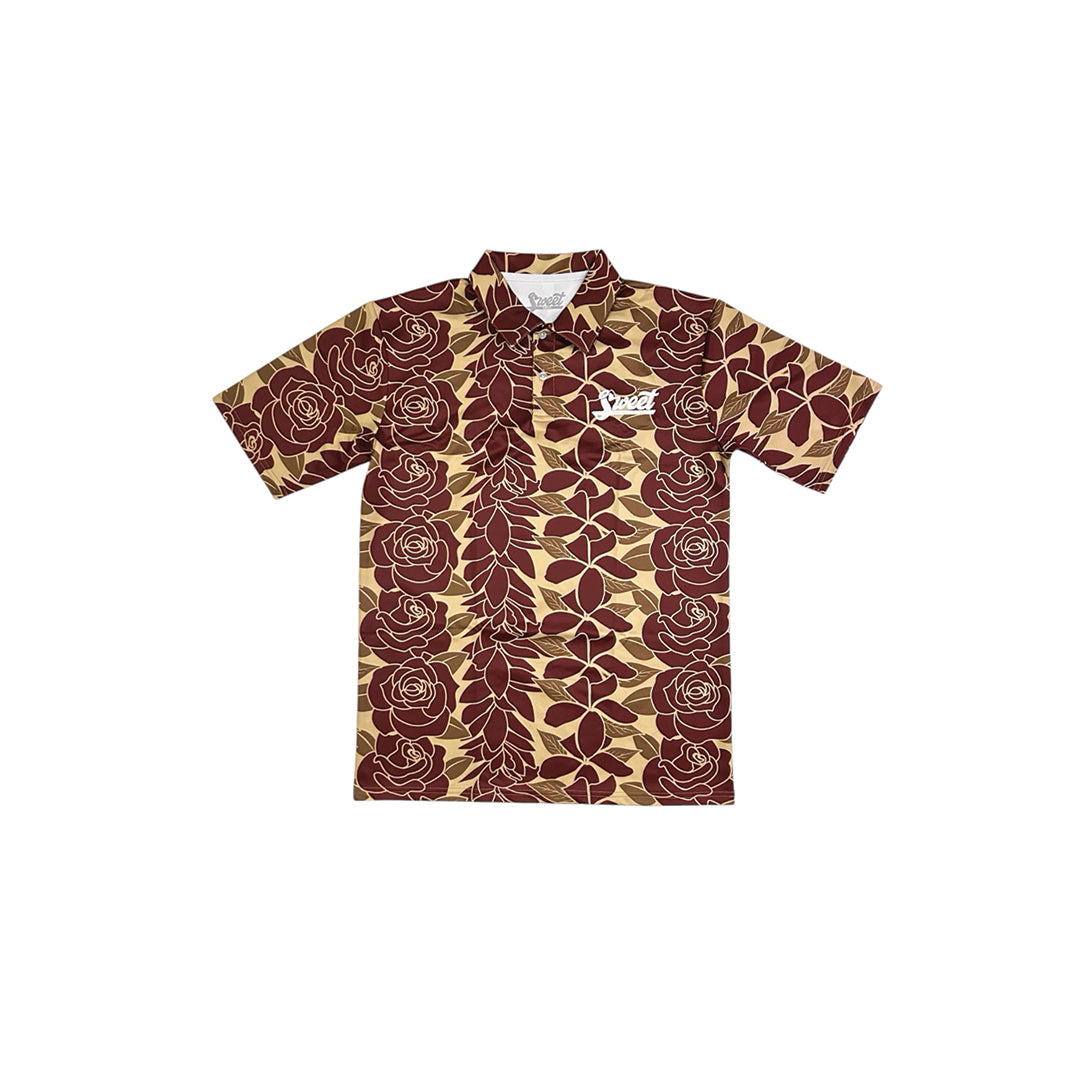 Rose Maile Polo (Brown)