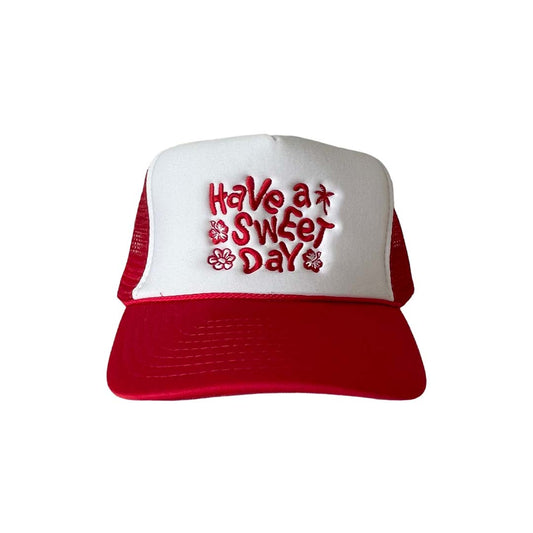 Have A Sweet Day Trucker (Red/White)