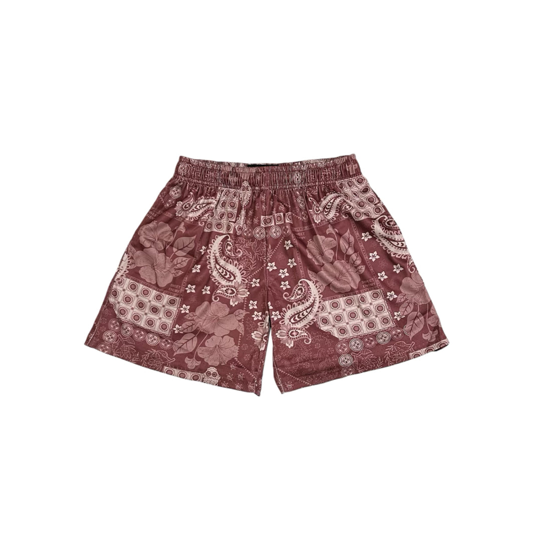 Paisley 2.0 Shorts (Red Dirt)