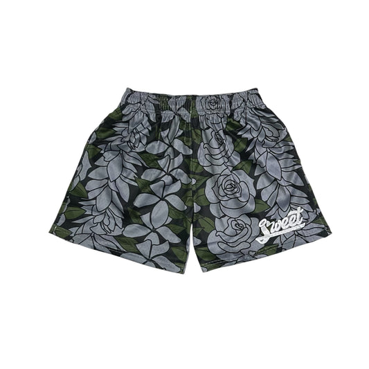 Rose Maile Shorts (Grey)