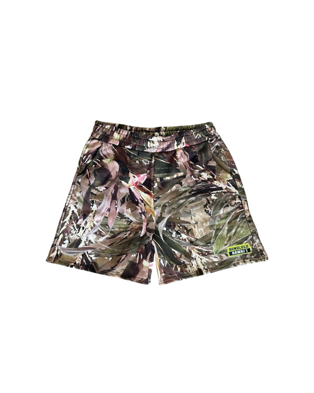 Ti Leaf Camo Shorts