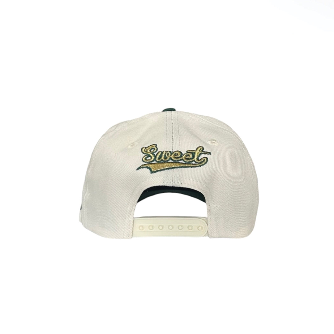 H Logo Snapback (White/Green)