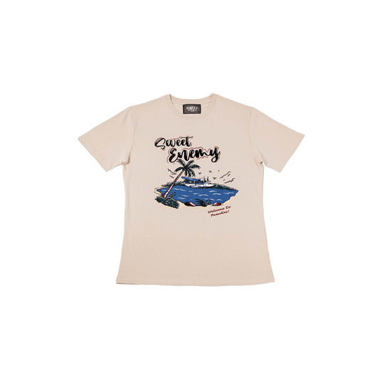 Welcome To Paradise Tee (Sand)